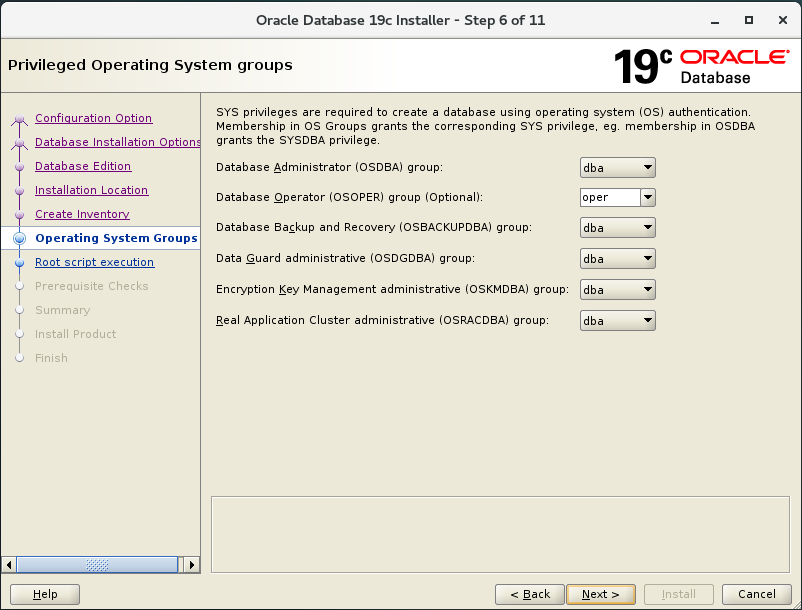 【OracleDB】CentOS 7.5中安装Oracle Database 19c单实例过程