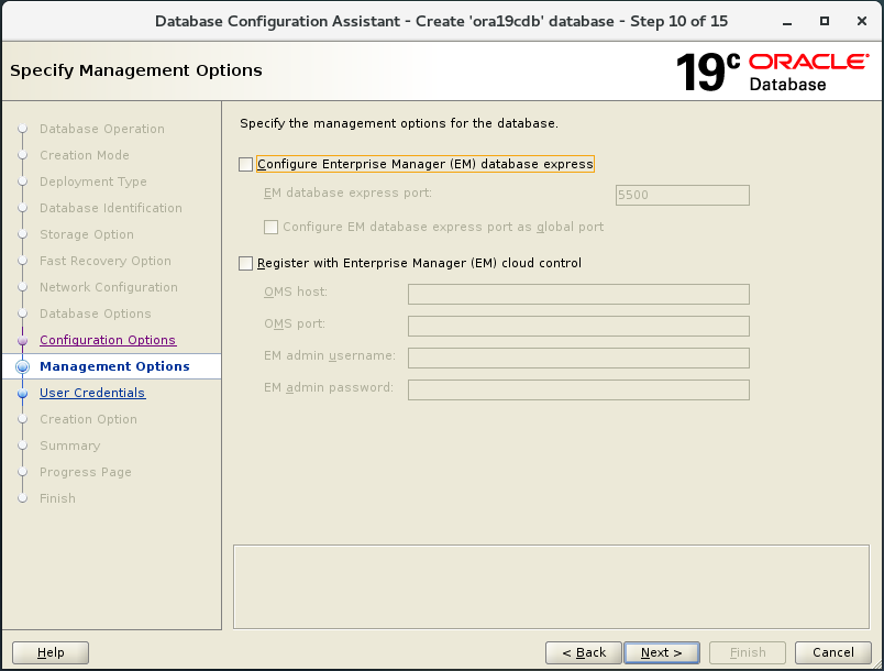 【OracleDB】CentOS 7.5中安装Oracle Database 19c单实例过程