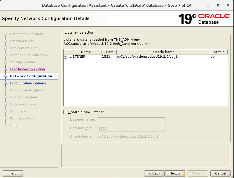 【OracleDB】CentOS 7.5中安装Oracle Database 19c单实例过程