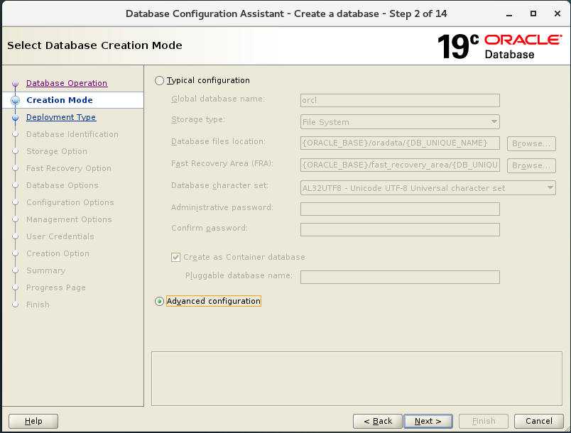 【OracleDB】CentOS 7.5中安装Oracle Database 19c单实例过程