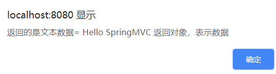 处理器方法的返回值