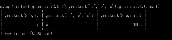 MySQL的运算符(九)