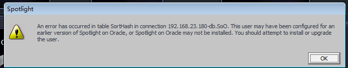 Spotlight on oracle 安装使用