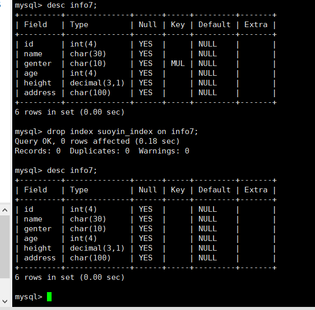 MySQL 数据库系列(五)-----索引、事务与存储引擎(Linux版)