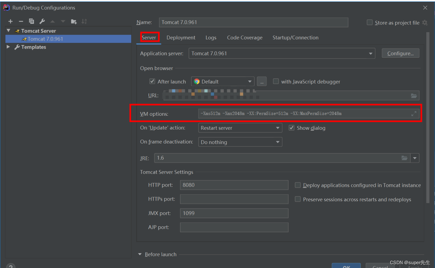 java.lang.OutOfMemoryError: PermGen space基于idea,MyEclipse或tomcat的详细解决方法以及详解JVM配置参数