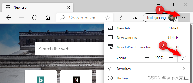 包括edge，Chrome，火狐、百度，360等浏览器怎么全屏_如何在Microsoft Edge中启用和禁用全屏模式以及解决浏览器无法开启或关闭全屏的问题
