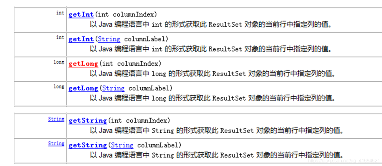 JDBC的API详解之ResultSet_jdbc_03