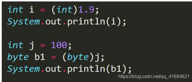 Java之基本数据类型转换