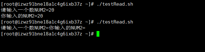 Linux之Shell编程read读取控制台输入