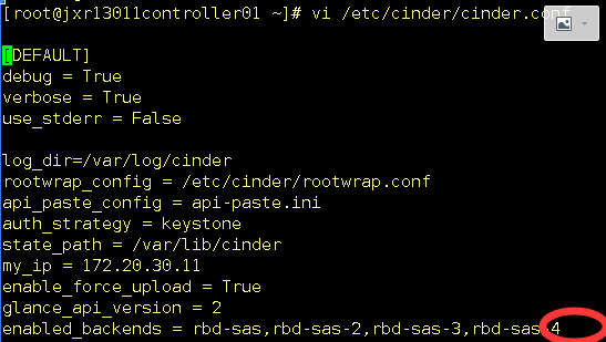 添加NetApp存储到cinder后端