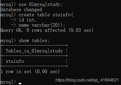 MySQL常用命令及语法规范