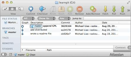 Git版本回退及 git log 、 git reset --hard commit_id 的基本使用