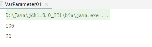 【JavaSE】可变参数的基本使用