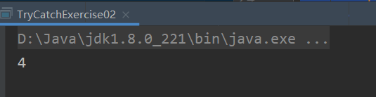 【JavaSE】 try-catch 异常处理