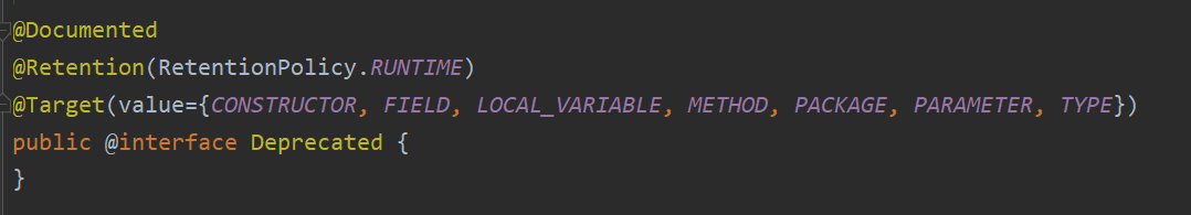 【Java】Deprecated 注解