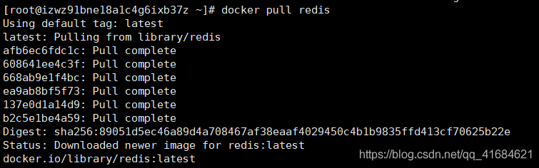 Docker安装redis