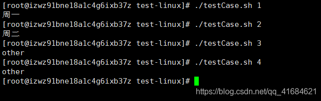 Linux之Shell编程case语句