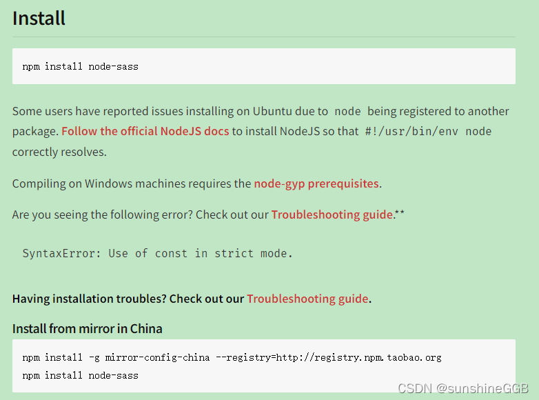 Syntax Error: Error: Cannot find module ‘node-sass‘