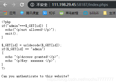 攻防世界XCTF：PHP2