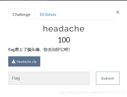 BMZCTF：headache