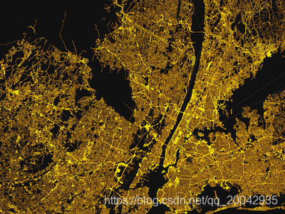 264Echarts - GL 路径图（Use linesGL to draw 1 million ny streets.）