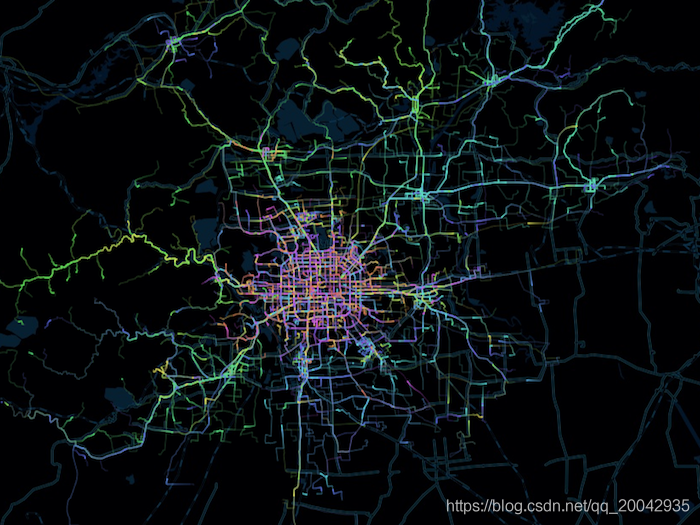 134Echarts - 路径图（Bus Lines of Beijing - Line Effect）