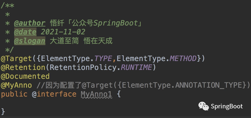 Spring Boot @ConditionalOnClass上的注解你了解多少-java元注解和注解 - 第404篇