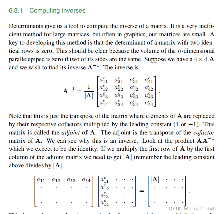 Matrix Arithmetic, Matrix Inverse