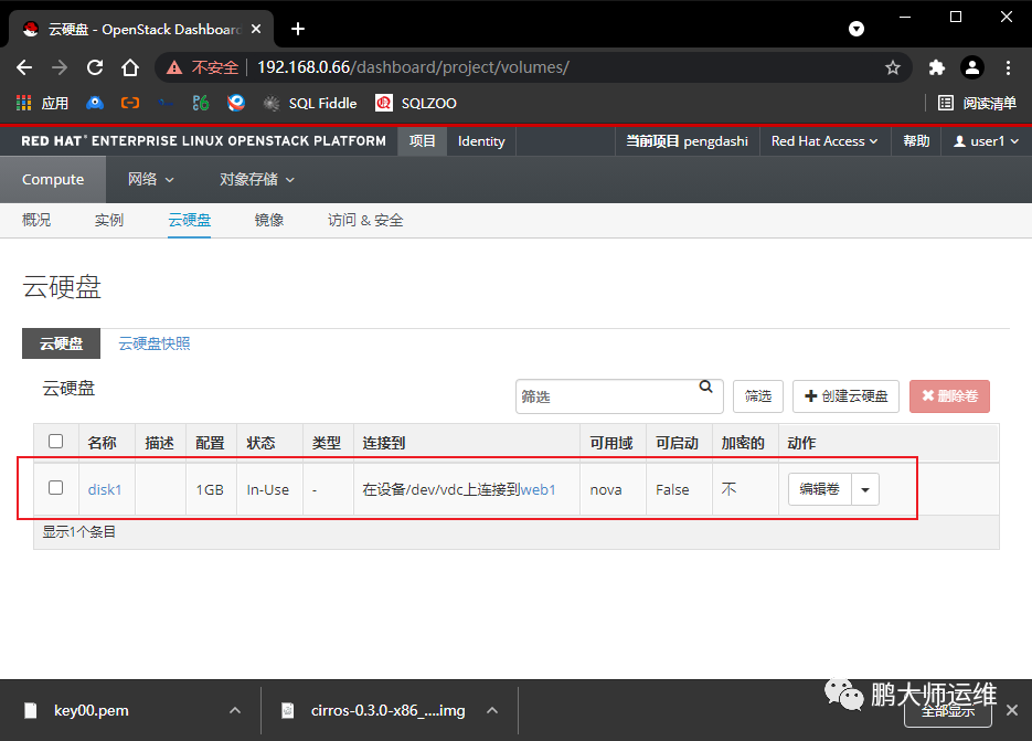 07openstack部署之云硬盘与容器