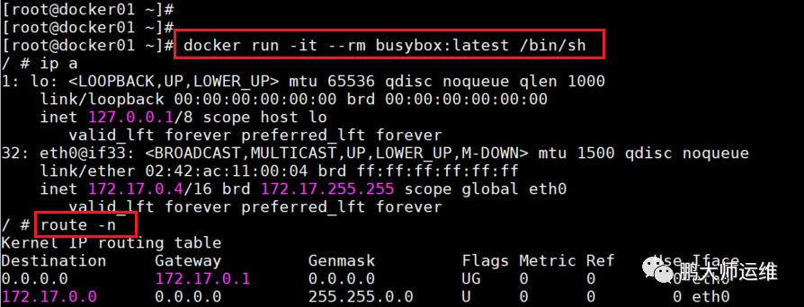 02在centos7下的docker容器与docker网络