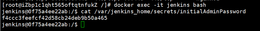 Docker搭建jenkins环境
