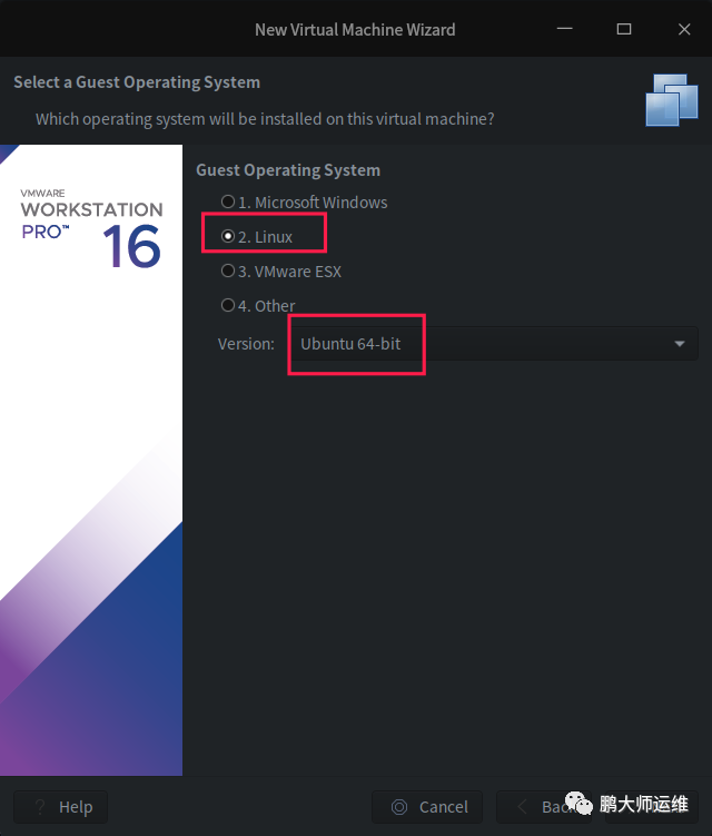 vmware workstation安装Ubuntu 18.04server