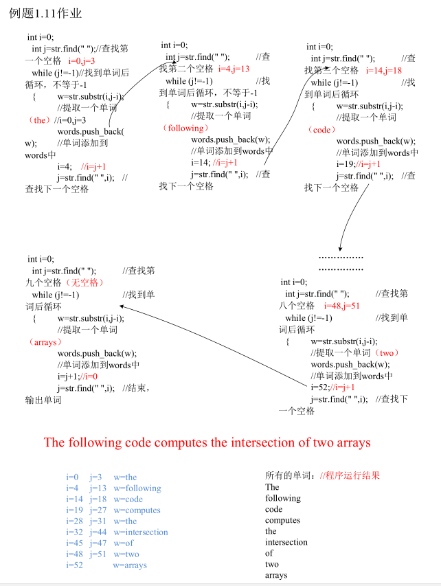 第一章查找单词例题-算法设计与分析报告C/C++版