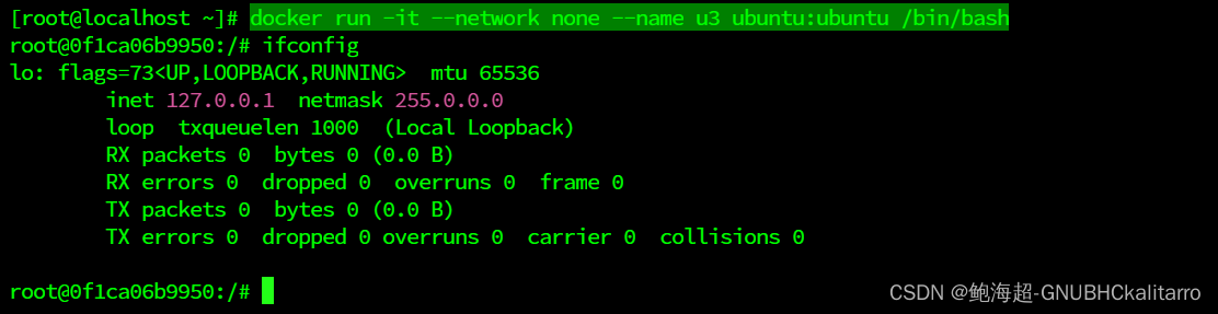 Linux：docker的基础网络模式