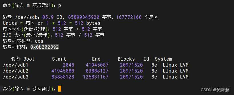 Linux：LVM动态磁盘管理