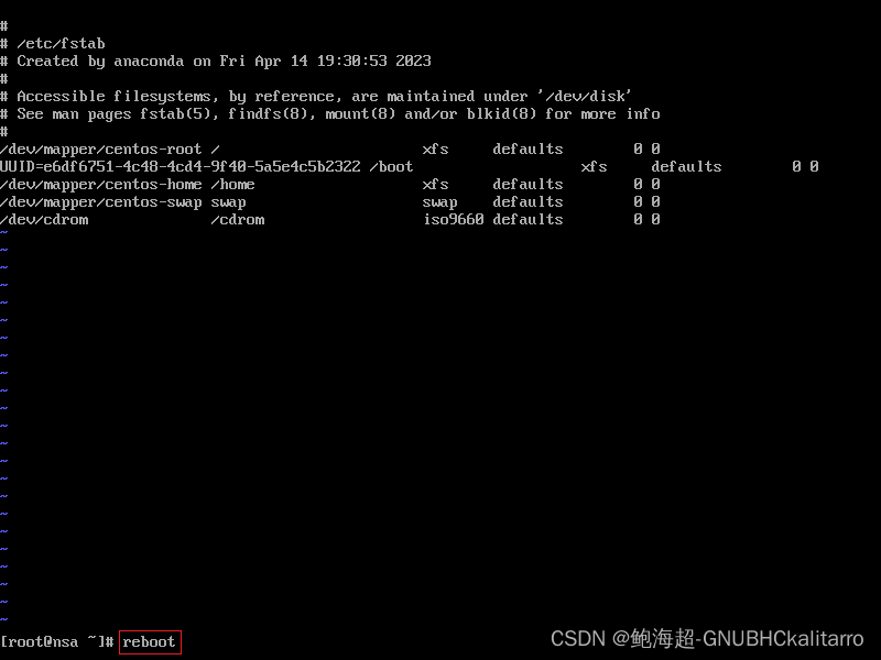 Linux：开机自动挂载磁盘出错 两种解决办法 /etc/fstab