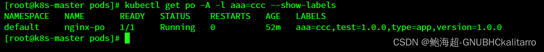 Linux：kubernetes（k8s）lable和selecto标签和选择器的使用（12）