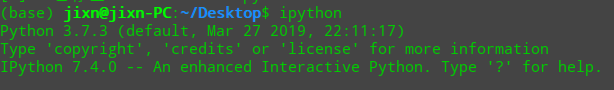 ipython的简单介绍以及相关用法