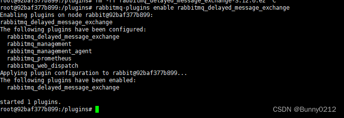 docker安装RabbitMq插件