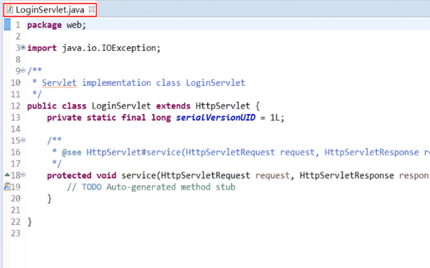 Eclipse里使用Servlet实现简单的登录功能