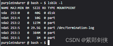 Linux shell编程学习笔记41：lsblk命令