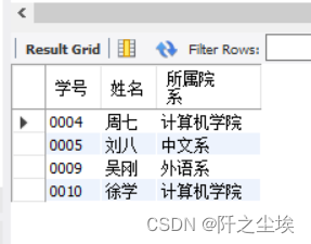 MySQL数据库12——视图（VIEW）