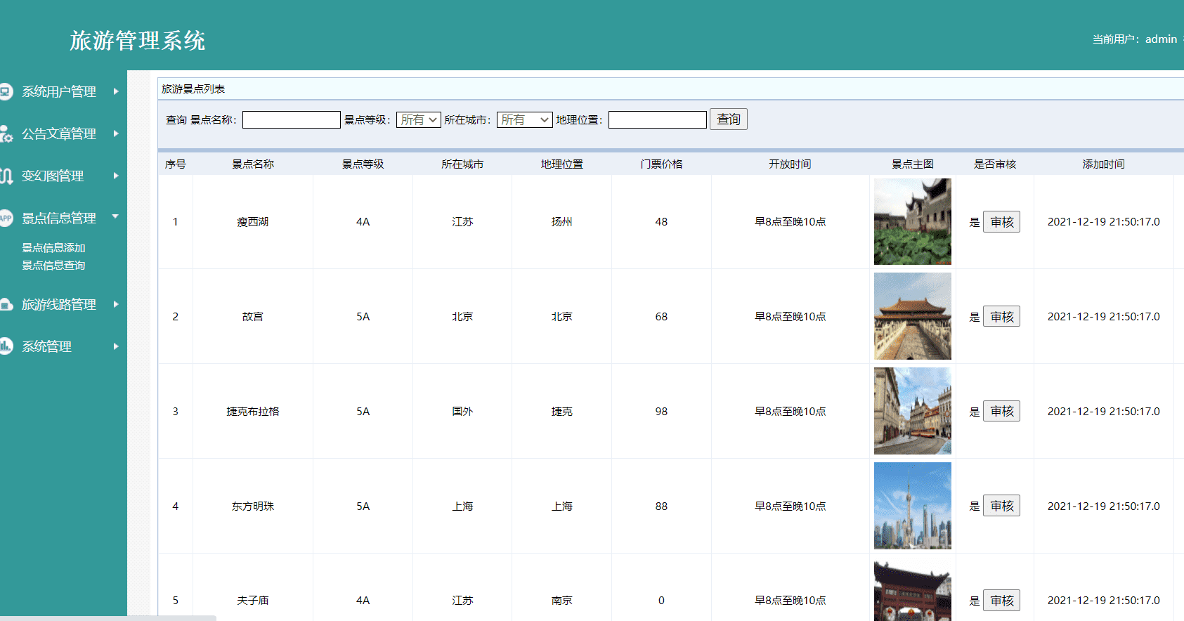 基于Java的旅游管理系统设计与实现(源码+lw+部署文档+讲解等)