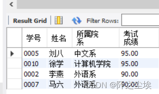 MySQL数据库10——多表连接查询