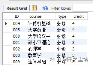 MySQL数据库05——数据的查询（SELECT）