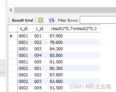 MySQL数据库05——数据的查询（SELECT）