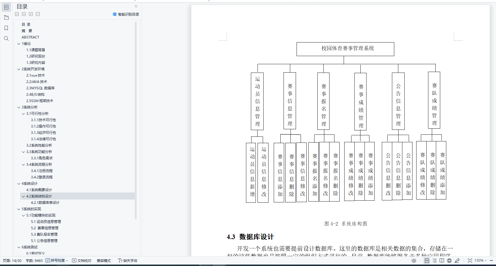 基于Java的校园体育赛事竞赛管理系统设计与实现(源码+lw+部署文档+讲解等)