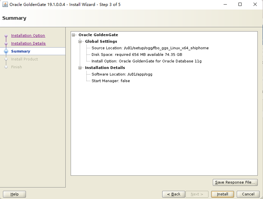 配置ogg同步oracle 11g数据到oracle 19c