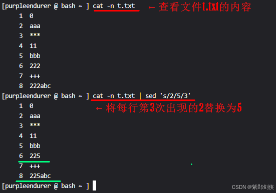 Linux shell编程学习笔记74：sed命令——沧海横流任我行（中）