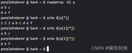 Linux shell编程学习笔记37：readarray命令和mapfile命令